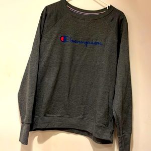 Champion Men’s Grey Crewneck